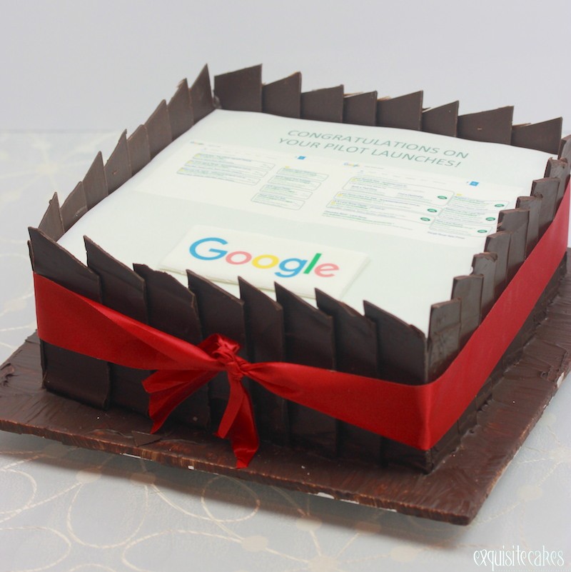 Google cake | Cake, Work anniversary, Birthday celebration