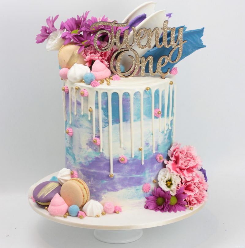 21st Birthday Cake - Mel's Amazing Cakes
